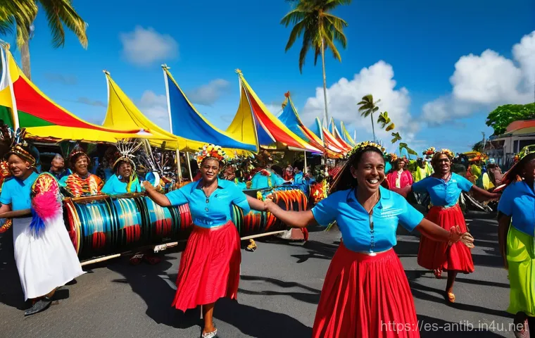 앤티가 바부다 정치적 이슈 - **Prompt:** A dynamic and forward-looking image illustrating Antigua and Barbuda's economic diversif...