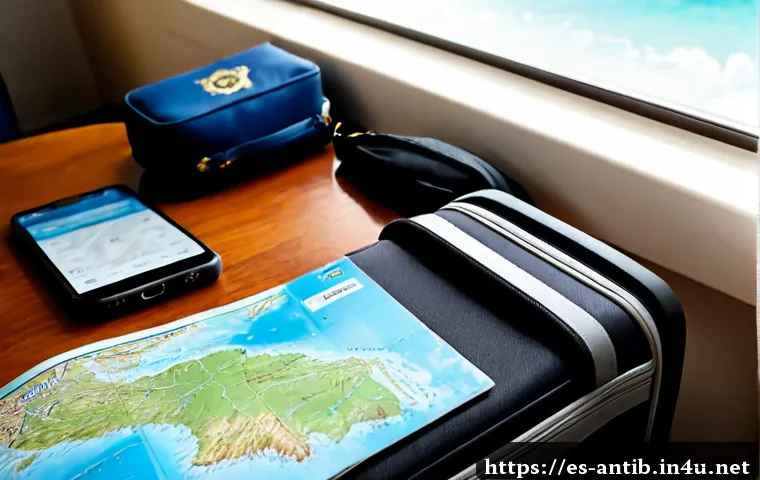 앤티가 바부다 가는 방법 - Photorealistic travel planning scene for a Spanish-speaking traveler visiting Antigua and Barbuda, o...